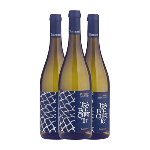 Talamonti Trabocchetto Pecorino Colline Pescaresi 75 cl Weißwein (Karton mit 3 Flaschen von 75 cl) von Talamonti