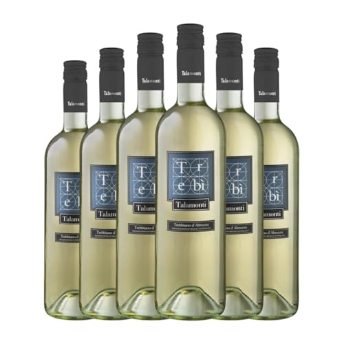 Talamonti Trebì Trebbiano d'Abruzzo Trebbiano d'Abruzzo 75 cl Weißwein (Karton mit 6 Flaschen von 75 cl) von Talamonti