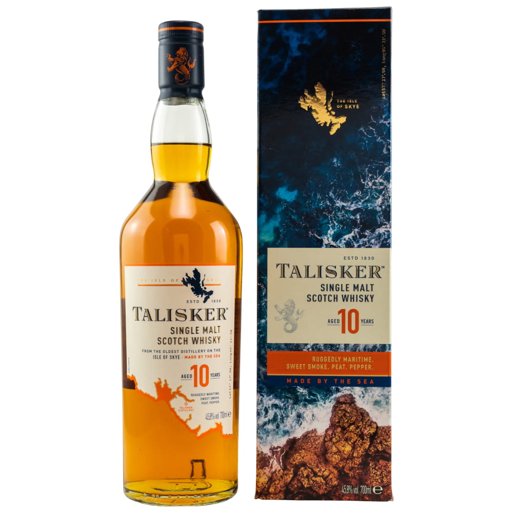 Talisker 10 Jahre 45,8% vol. 0,7 l von Talisker