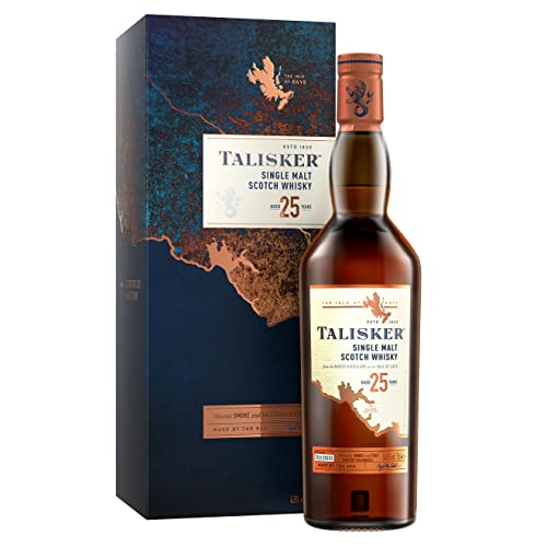 Talisker 25 Jahre Single Malt Scotch Whisky (1 x 0.7 l) von Talisker