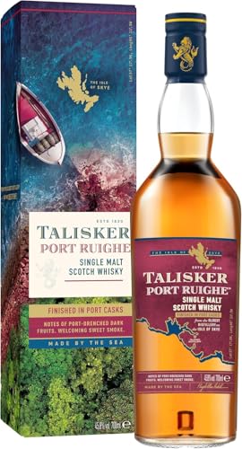 Talisker Port Ruighe - Single Malt Scotch Whisky, handverlesen von der Insel Skye, 45.8 Prozent vol, 700 ml Einzelflasche von Talisker