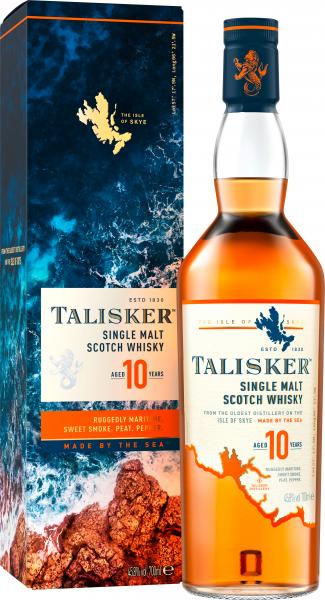 Talisker Single Malt Scotch Whisky 10 years von Talisker