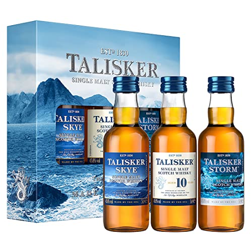 Talisker The Collection Made By The Sea Single Malt Scotch Whisky 45,8% Vol. 3x0,05l in Geschenkbox von Talisker