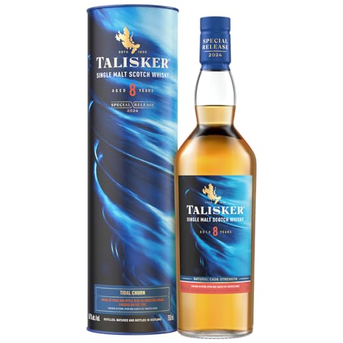 Talisker Tidal Churn, Special Release 2024, Single Malt Scotch Whisky, Talisker 8 Jahre, 58,7 Prozent vol, 700 ml von Talisker