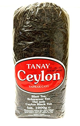 Tanay Ceylon, Schwarzer Tee, Großpack, 10 x 1000g Vorrats-Spar-Pack von Tanay