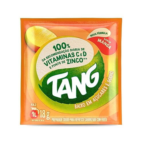 TANG Instant Getränkepulver mit Mango Geschmack Refresco em Pó Sabor Manga 18g von Tang