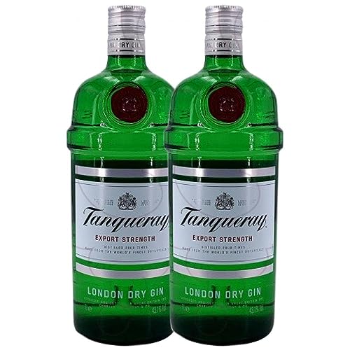 Gin Tanqueray Rakete Flasche 1 L (Schachtel mit 2 Rakete Flasche von 1 L) von Tanqueray & Co