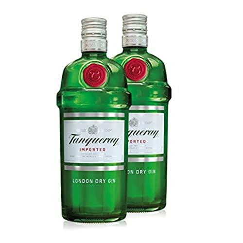 Tanqueray London Dry Gin, Doppelpack (2 x 1 l) von Tanqueray