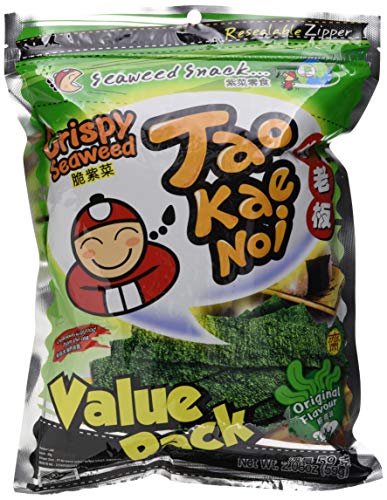 TAO KAE NOI - Knusprige Meeresalgen Original, (1 X 59 GR) von Tao Kae Noi