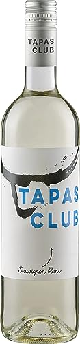 Tapas Club Sauvignon Blanc DOP Weißwein aus Spanien, Sauvignon blanc (1 x 0,75 l) von Tapas Club