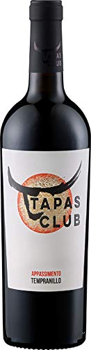 Tapas Club Tempranillo Appassimento (1 x 0.75 l) Rotwein aus Spanien halbtrocken von Tapas Club