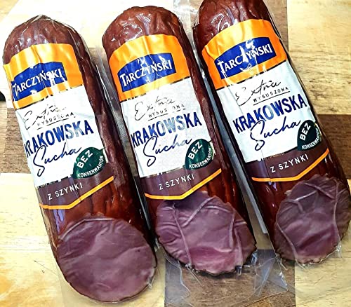 3x330g 990g Tarczyński Polnische Krakauer Wurst aus der Speisekammer (krakowska) von Tarczyński