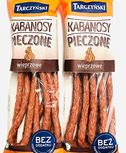 4x230g 920g Tarczyński Gebratenes Schweinefleisch Kabanos Wurst von Tarczyński