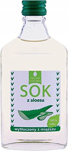 100% Aloe-Saft, aus dem Fleisch gepresst 200ml Zielona tlocznia von Targroch