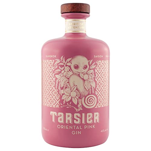 Tarsier - Oriental Pink Gin, 0.7l - Glass Bottle von Tarsier