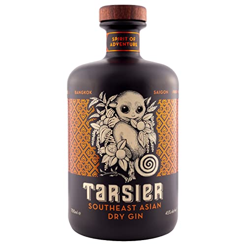 Tarsier - South East Asian Dry Gin, 0.7l - Glass Bottle von Tarsier