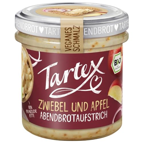 Tartex veganes Schmalz, Zwiebel und Apfel, 125g von Tartex