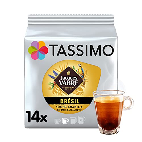 Jacques Vabre Brasilien Kaffeekapseln 14 x 6,9 g von Tassimo