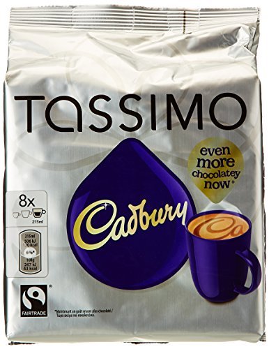 Tassimo Cadbury Hot chocolate 8 Servings Now even more CHOCOLATEY! by Unknown von Tassimo