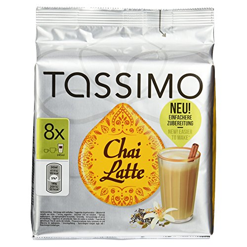 Tassimo Chai Latte, Teespezialität T Discs, 8 Getränke, 188g von Tassimo