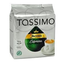 Tassimo Jacobs Espresso T-Disc, 4er Pack von Tassimo