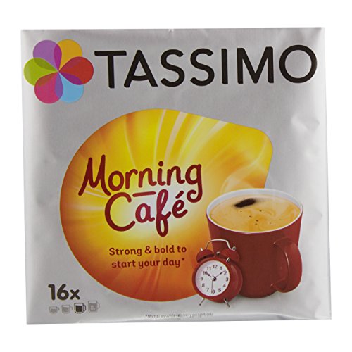 Tassimo Morning Café, Kaffee, Kaffeekapsel, Gemahlener Röstkaffee, 16 T-Discs von Tassimo