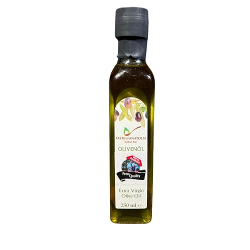 TASTE OF ANATOLIA Olivenöl extra virgin (Zeytinyagi) aus HATAY - TÜRKEI 250 ml- mild im Geschmack von Taste of Anatolia