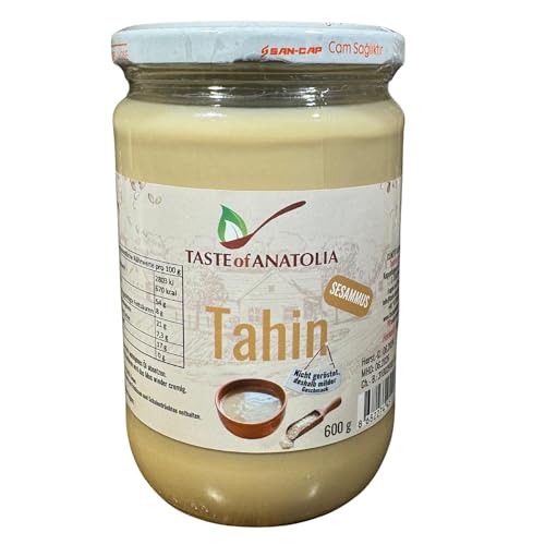 TASTE OF ANATOLIA Tahini - Sesammus (Sesampaste, Tahin) 600 g aus Antiochia HATAY von Taste of Anatolia