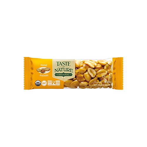 Taste of Nature Müsliriegel Argentina Peanut Plains, 4er Pack (4 x 40 g) - Bio von Taste of Nature