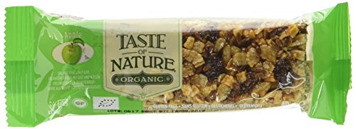 Taste of Nature Müsliriegel Niagara Apple Country, 4er Pack (4 x 40 g) - Bio von Taste of Nature