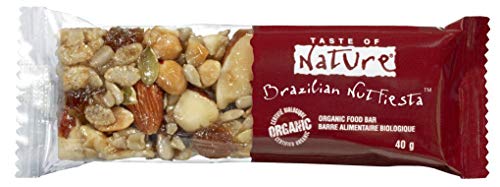 Taste of Nature Nutrition Bar, Brazilian Nut, 40g, 2er Pack von Taste of Nature