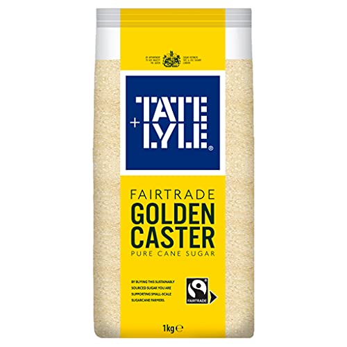 Tate & Lyle Fairtrade Golden Caster Zuckerrohr, 1 kg von Tate & Lyle