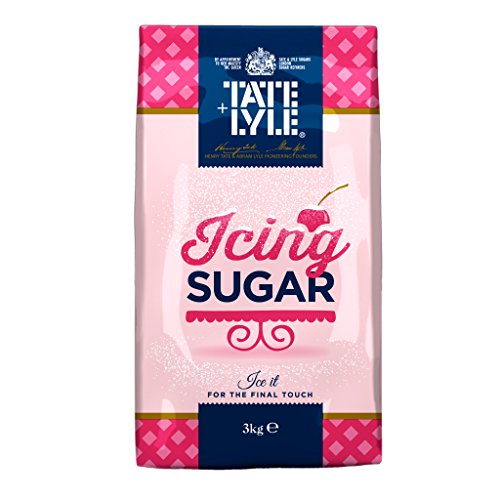 Tate & Lyle Sugars Fairtrade Puderzucker, 3 kg, 4 Stück von Tate & Lyle