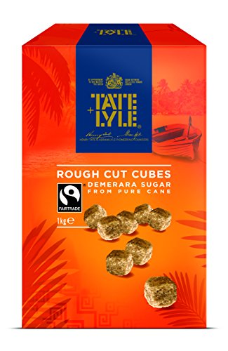 Tate & Lyle's Fairtrade Demerara Grob geschnittene Zuckerwürfel, 1 kg von Tate & Lyle