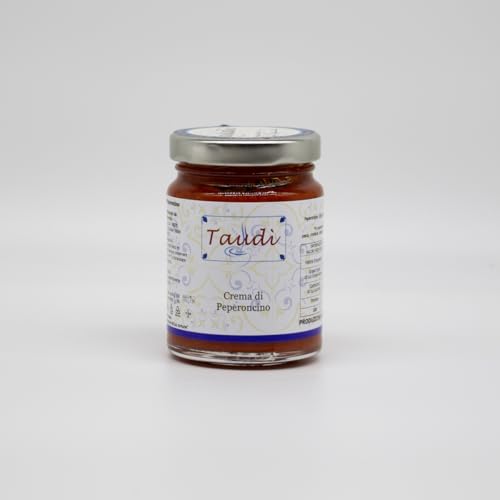 Handgemachte Chilicreme - 100% Natürlich, Ohne Konservierungsstoffe - Taudì Conserve - 95g von Taudì