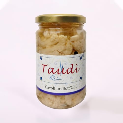 Handwerklich hergestellter sizilianischer Blumenkohl in Öl – Taudi-Konserven – authentischer Geschmack Siziliens von Taudì