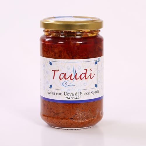 Sauce mit Schwertfischrogen (Ta Sciali) Gourmet-Schwertfischkaviar - Taudì Konserviert im Glas 430g von Taudì
