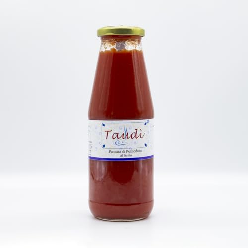 Taudì Artisan Tomatenpüree – Authentischer Geschmack Siziliens im 700-g-Glas von Taudì