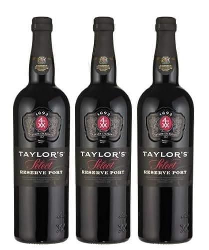 3x 0,75l - Taylor's Port - Select Reserve - Ruby - Vinho do Porto D.O.P. - Portugal - Portwein süß von Taylor's Port