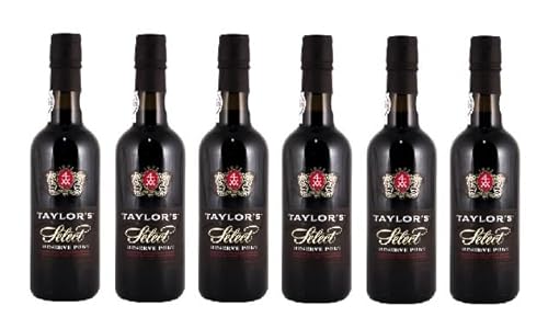 6x 0,375l - Taylor's Port - Select Reserve - Ruby - HALBE - Vinho do Porto D.O.P. - Portugal - Portwein süß von Taylor's Port