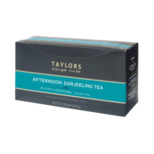 Taylors® | Nachmittags-Darjeeling-Tee | Zarter und erfrischender Nachmittagstee | Darjeeling Ho.Re.Ca-Paket. - 100 Teefilter (250 g) von Taylors