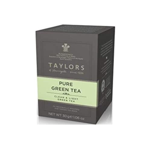 Taylors® | Reiner, sauberer und hellgrüner Tee – 1 x 20 Teefilter (30 g) | Reiner Sencha-Grüntee von Taylors