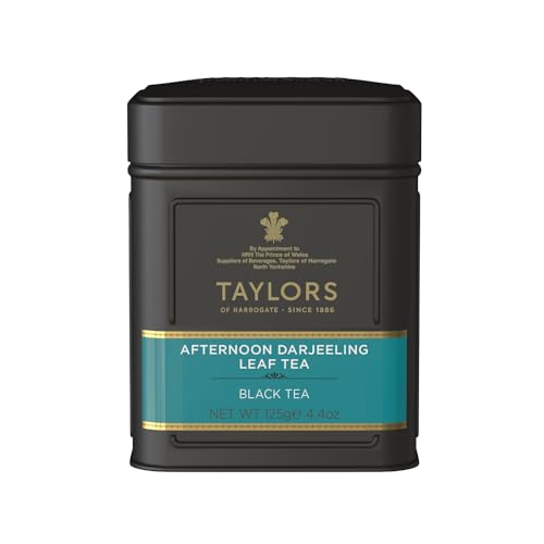 Taylors von Harrogate | Nachmittag Schwarztee Darjeeling | Zarter & erfrischender Schwarztee - 20 Sachets (50 Gr) | Darjeeling Schwarztee Indien von Taylors