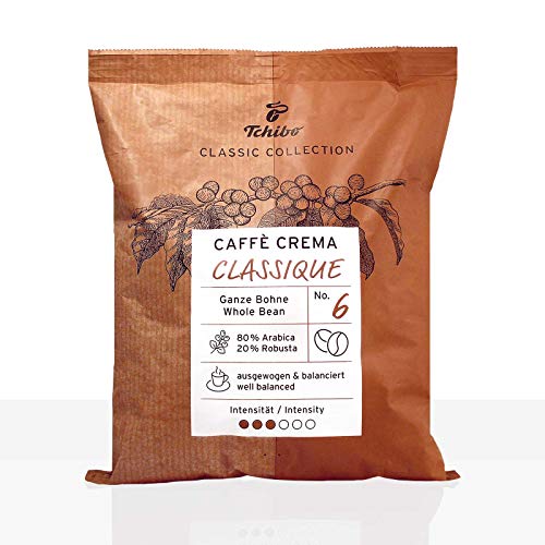 Tchibo Caffe Crema Classique - 10 x 500g Kaffeebohnen von Tchibo