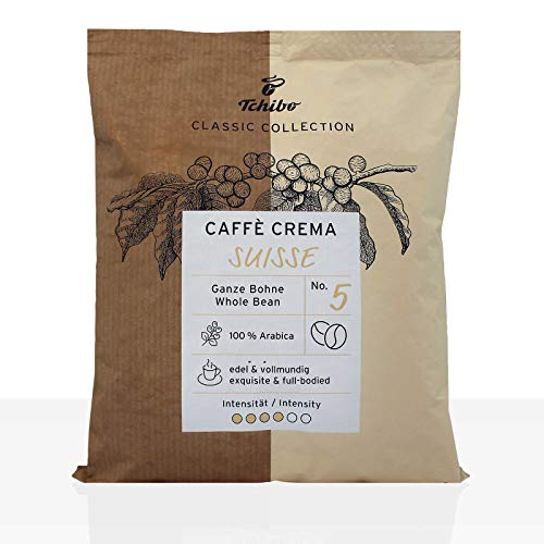 Tchibo Caffe Crema Suisse - 500g Kaffeebohnen, 100% Arabica von Tchibo