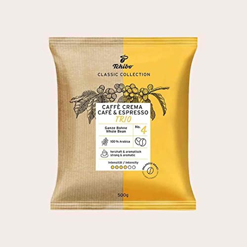 Tchibo Caffe Crema & Espresso Trio 500g Kaffeebohnen von Tchibo