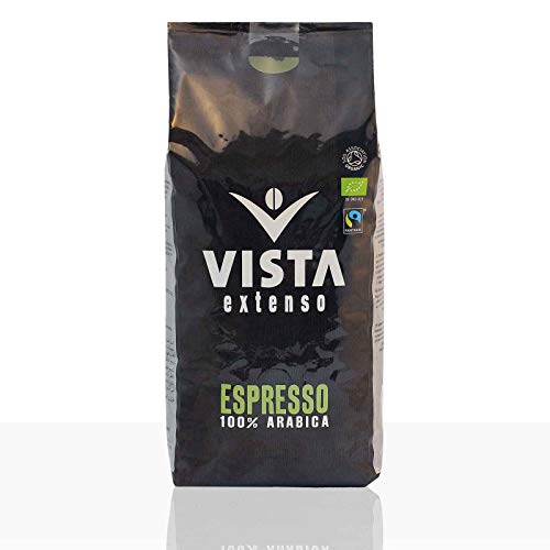 VISTA Bio Fairtrade Kaffee Espresso - 1000g ganze Bohne ( DE-ÖKO-034 ) von Tchibo