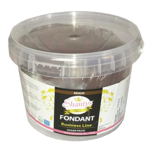 Shantys Fondant Business Line - BRAUN - 1 Kg von Shantys Patisserie & Dessert