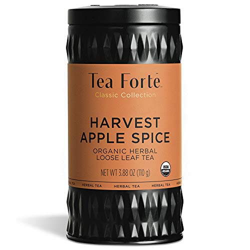 Tea Forte, tee Bio zarten Teeblätter Lieblings-losen, Teemischung, Tasse Tee, 5-50 Portionen (Harvest Apple Spice) von Tea Forte