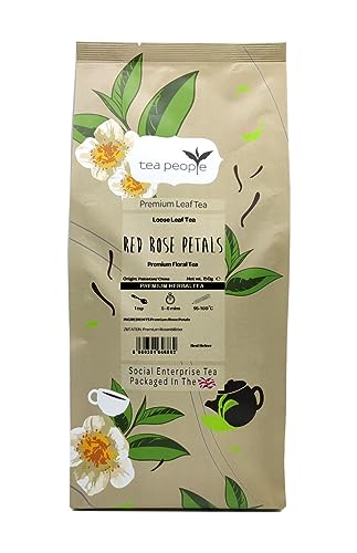 Tea People Rote Rosenblätter, 150 g, kleine Catering-Packung von Tea People